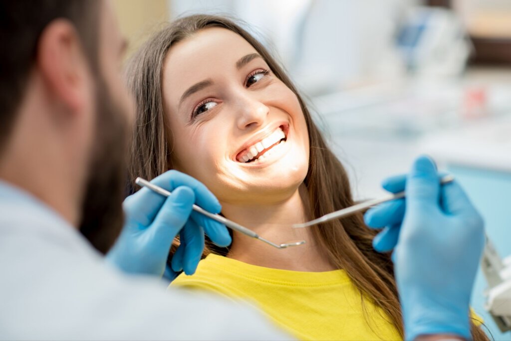 Patient consultation at Smile London Harley Street | corrective treatment after turkey teeth gone wrong